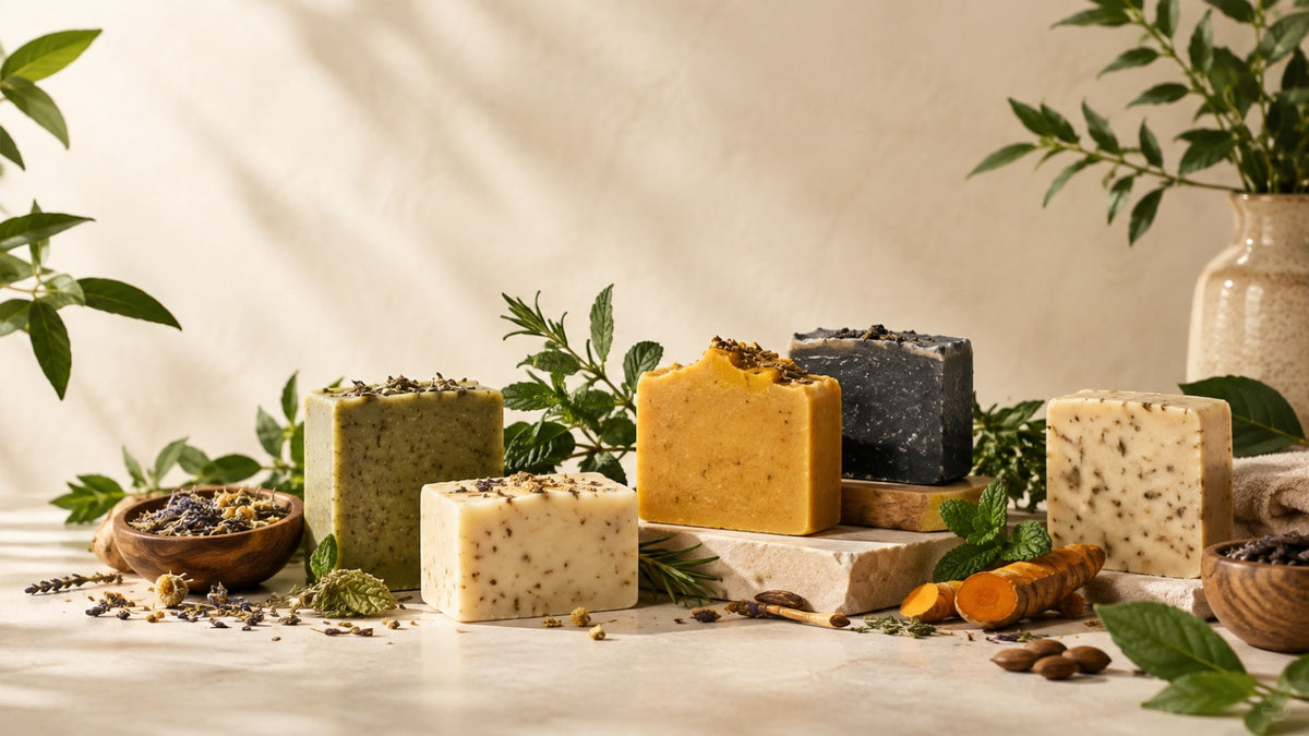 Homemade Herbal Soaps