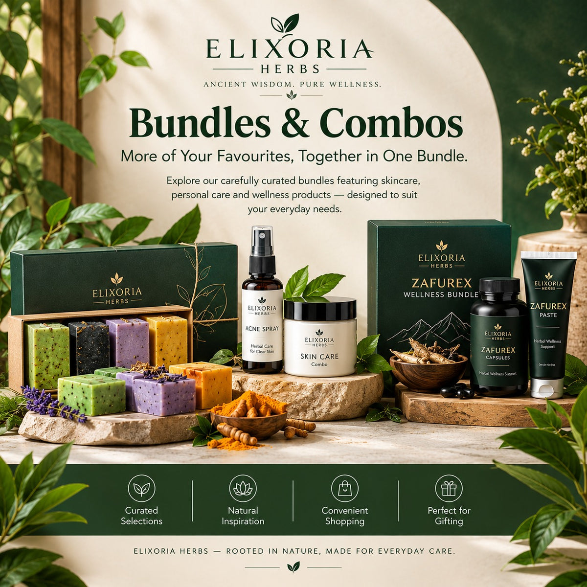 Elixoria Herbs Bundles & Combos