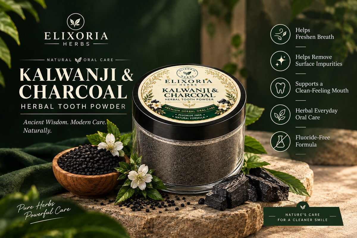 Kalwanji Charcoal Tooth Powder